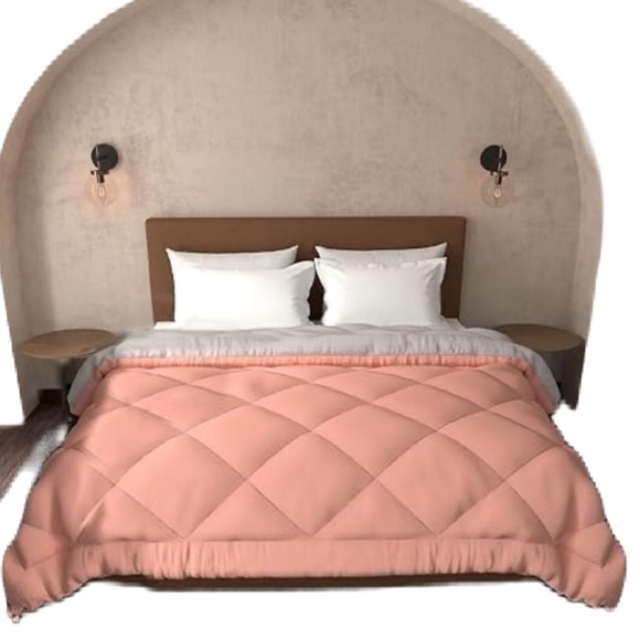 Comforter Queen 200 GSM Microfiber Filling/Lightweight Super Soft Reversible - Picture 2 of 5